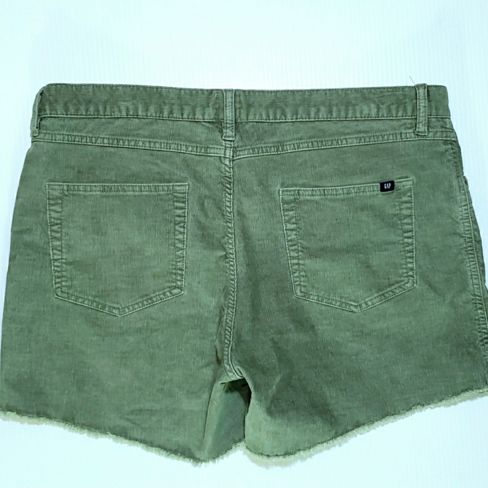 GAP Corduroy Cutoff Jean Shorts - Picture 2 of 4